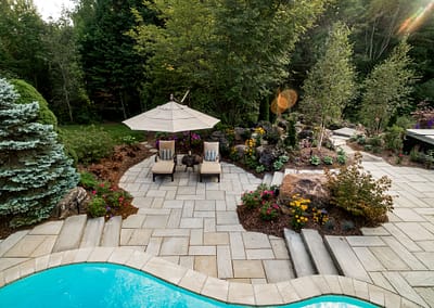 Landscape Design for an Outdoor Home Renovation in Erin, Ontario by Tumber & Associates