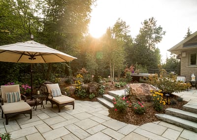 Landscape Design for an Outdoor Home Renovation in Erin, Ontario by Tumber & Associates