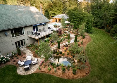 Landscape Design for an Outdoor Home Renovation in Erin, Ontario by Tumber & Associates