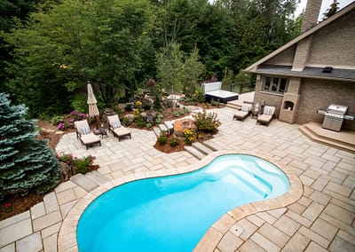 Landscape Design for an Outdoor Home Renovation in Erin, Ontario by Tumber & Associates