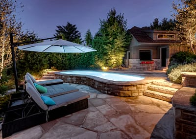 Elora Landscape Design and Outdoor Home Renovation Project by Tumber & Associates