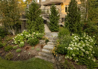 Elora Landscape Design and Outdoor Home Renovation Project by Tumber & Associates