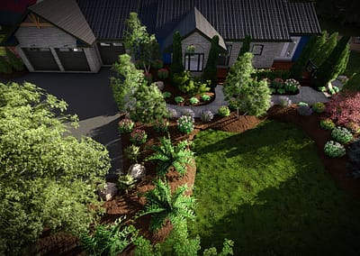 Landscape Design 3d Render by Tumber & Associates