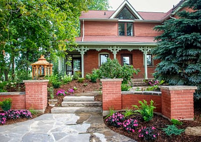 Orangeville Landscape Design and Custom Brick Work by Tumber & Associates