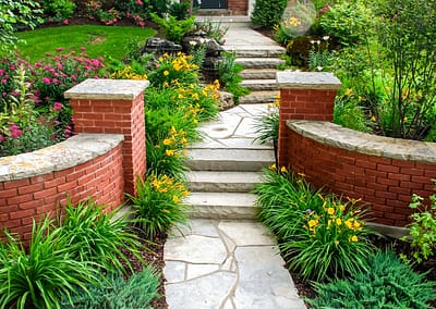 Orangeville Landscape Design and Custom Brick Work by Tumber & Associates