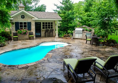 Orangeville Landscape Design and Custom Brick Work by Tumber & Associates